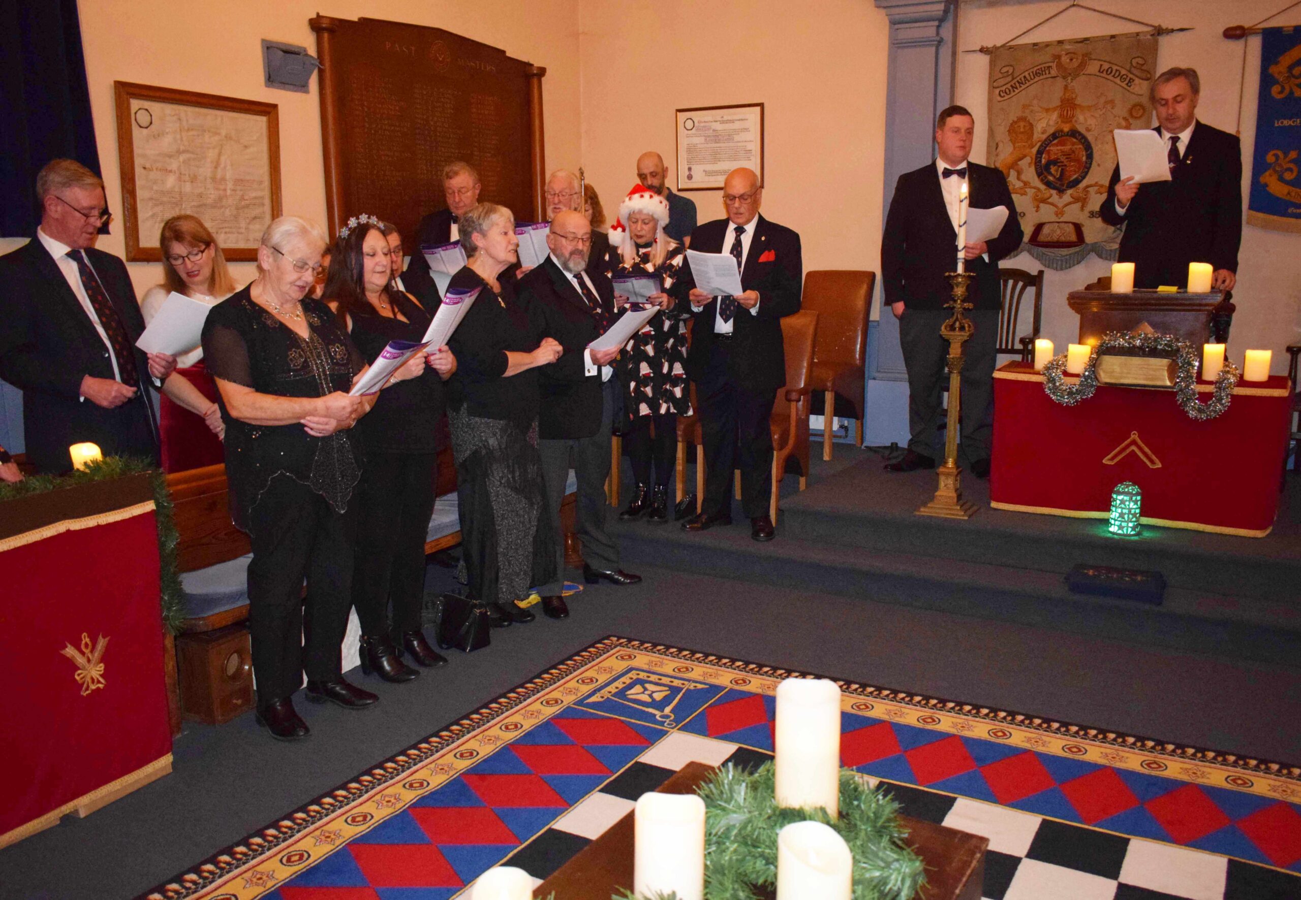 Christmas Festivities Connaught Masonic Lodge No. 3573